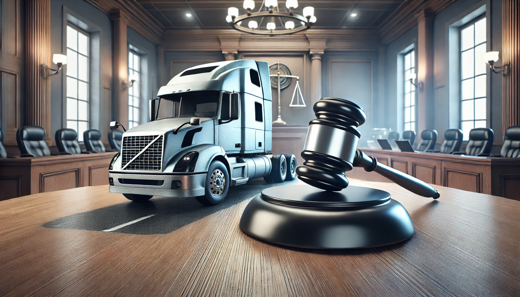 Accident Lawyer Truck